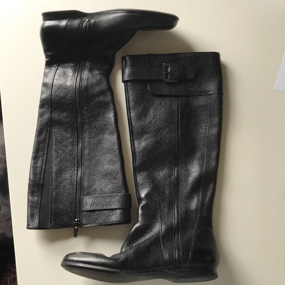 Enzo Angiolini Eazayra Black Riding Boot